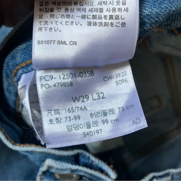 Levi 501 Jeans - Picture 8 of 9